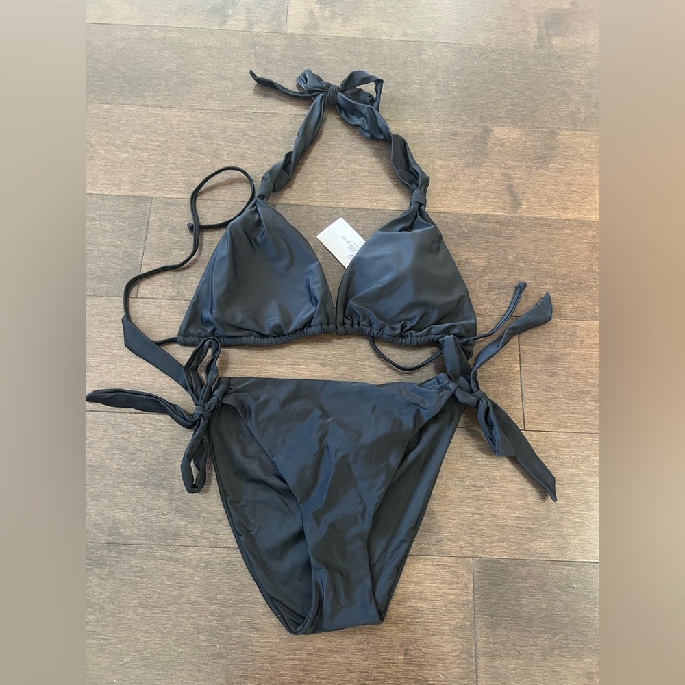 NWT Stylish Black Bikini Set